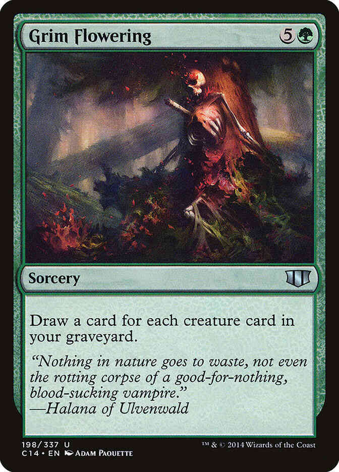 Grim Flowering [198] [Commander 2014] [Non-Foil]