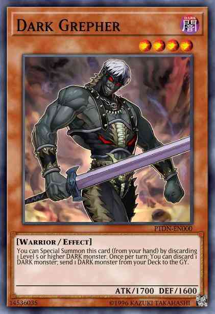 Dark Grepher - PTDN-EN000 - Secret Rare - 1st Edition