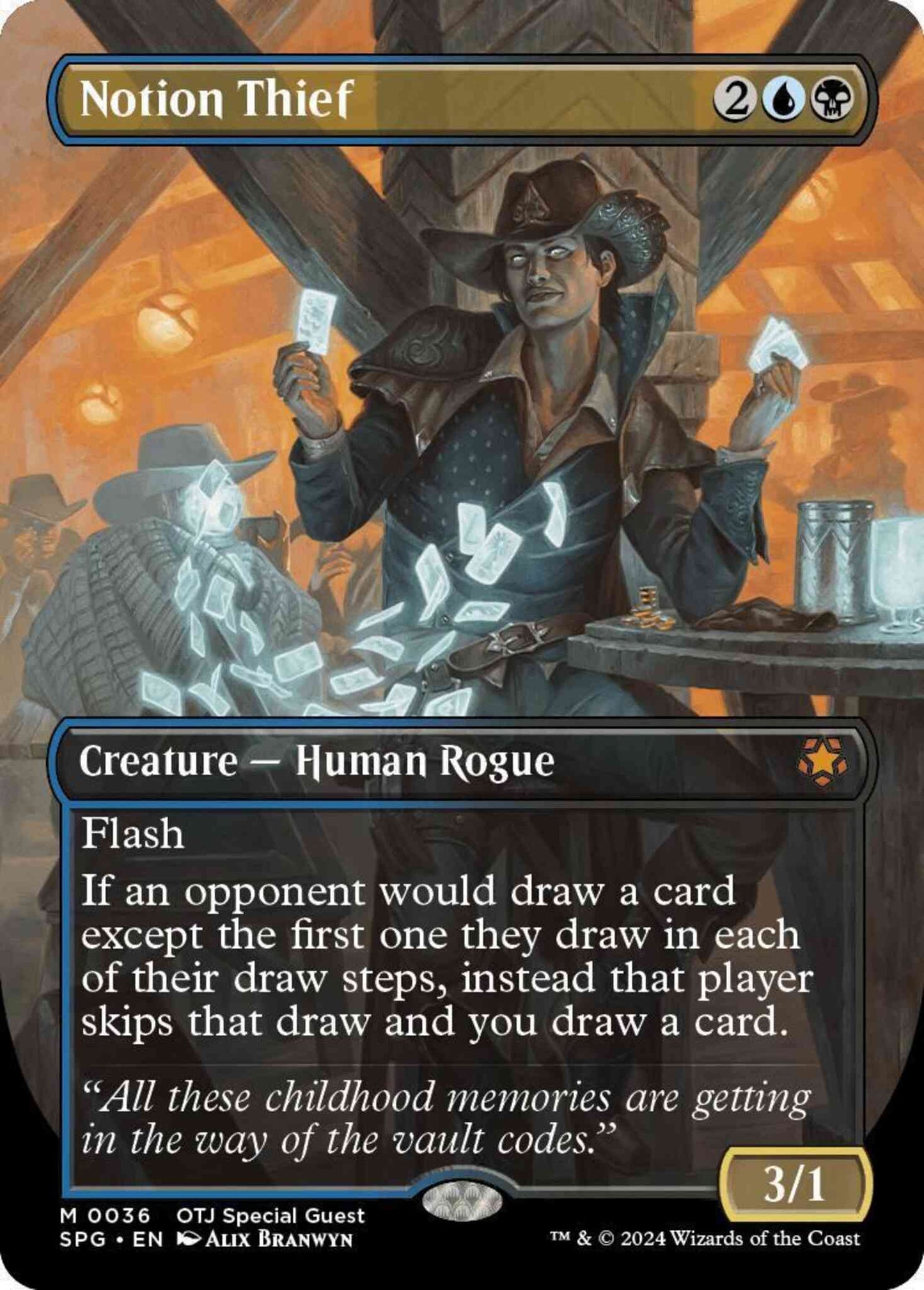 Notion Thief [36] [Borderless] [Special Guests] [Non-Foil]