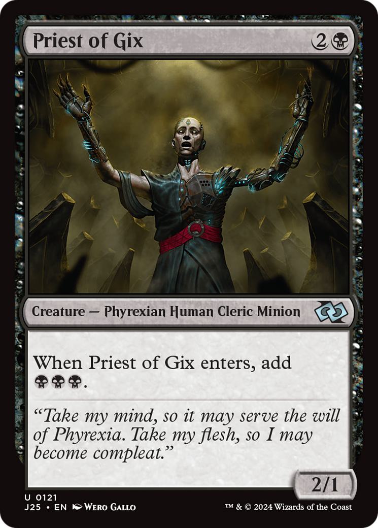 Priest of Gix [121] [Foundations: Jumpstart] [Non-Foil]
