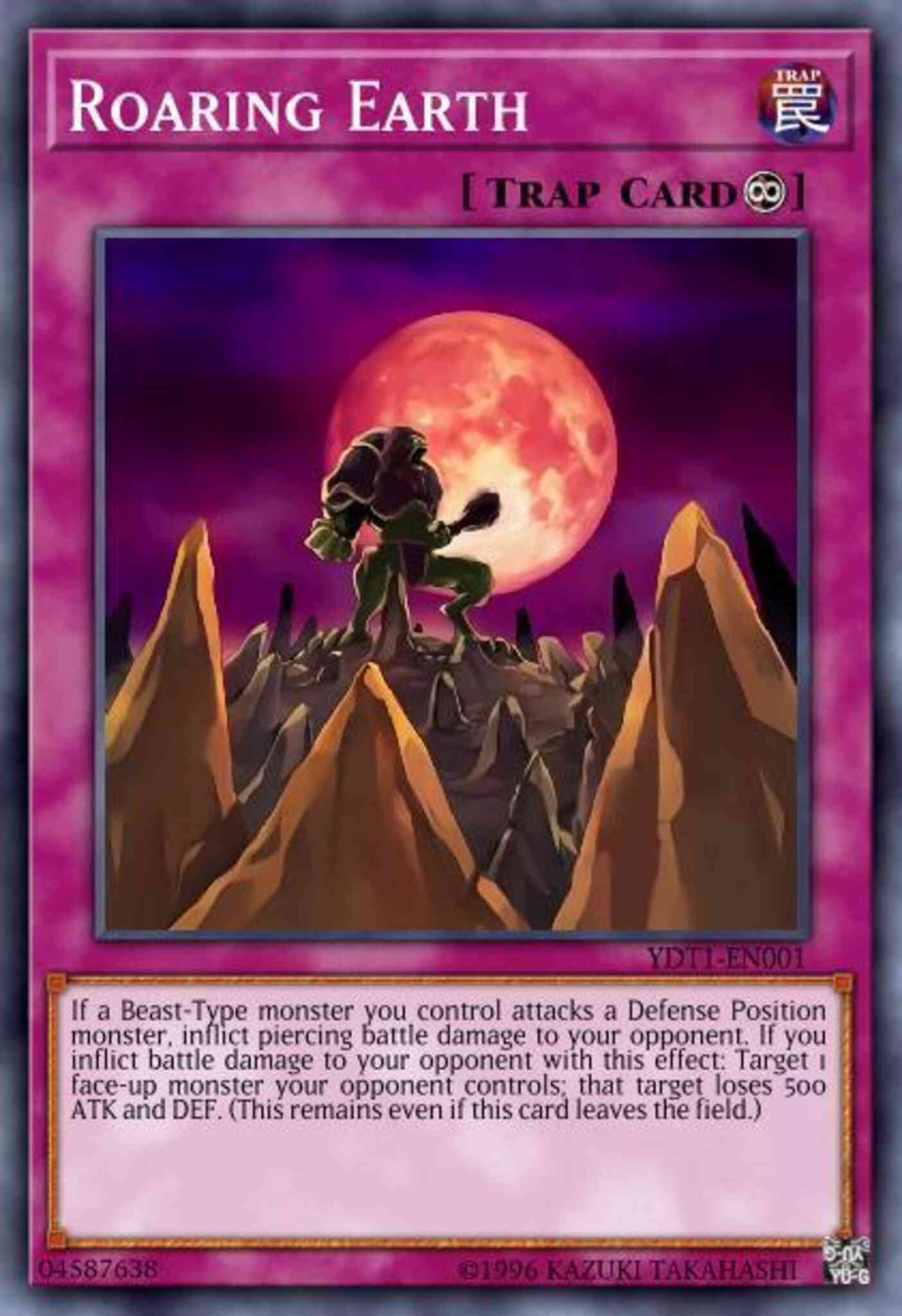 Roaring Earth - LC5D-EN254 - Common - 1st Edition