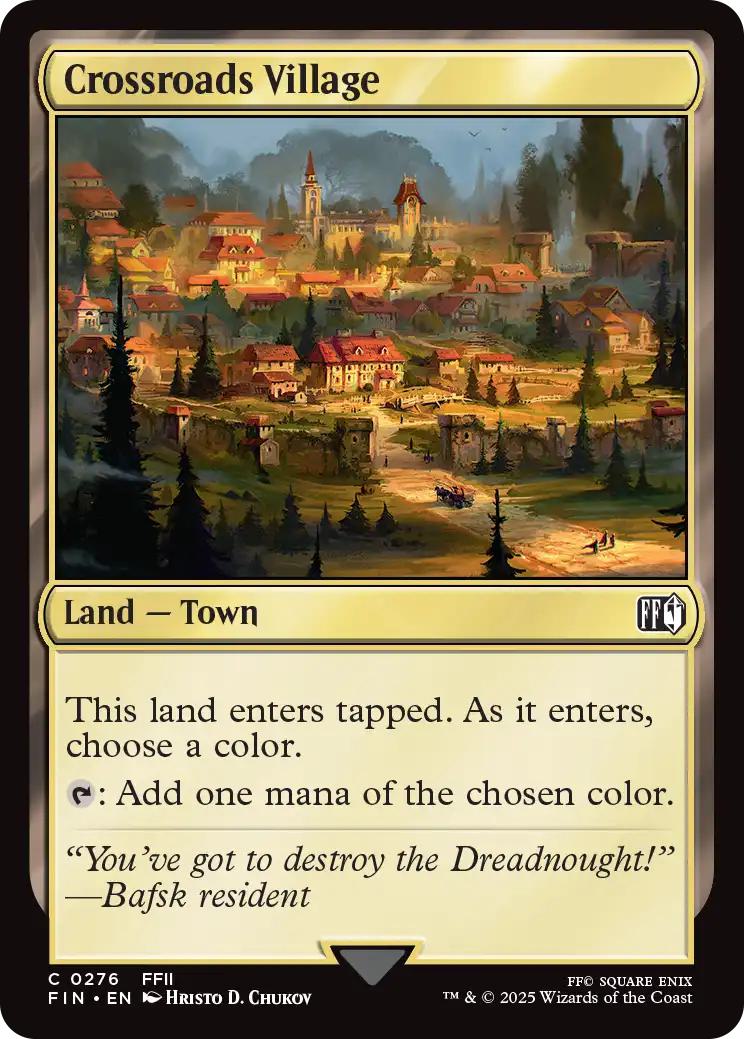 Crossroads Village [276] [FINAL FANTASY] [Non-Foil]