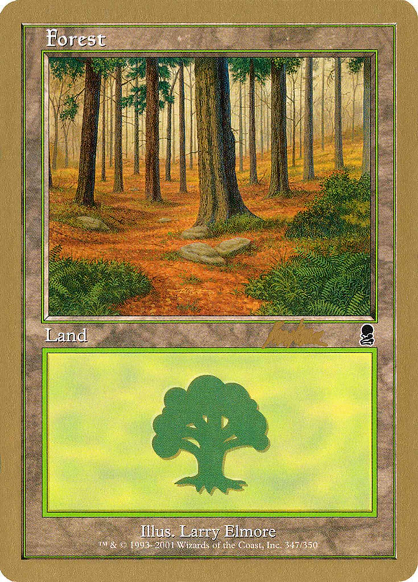 Forest [bk347] [Brian Kibler] [347] [World Championship Decks 2002] [Non-Foil]