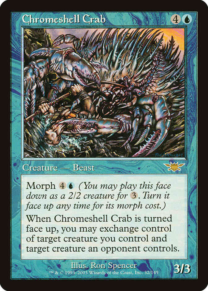 Chromeshell Crab [32] [Legions] [Non-Foil]