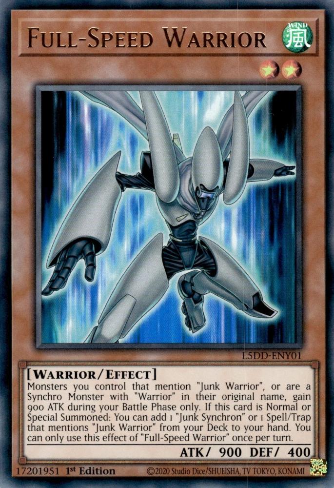 Full-Speed Warrior - L5DD-ENY01 - Ultra Rare - 1st Edition