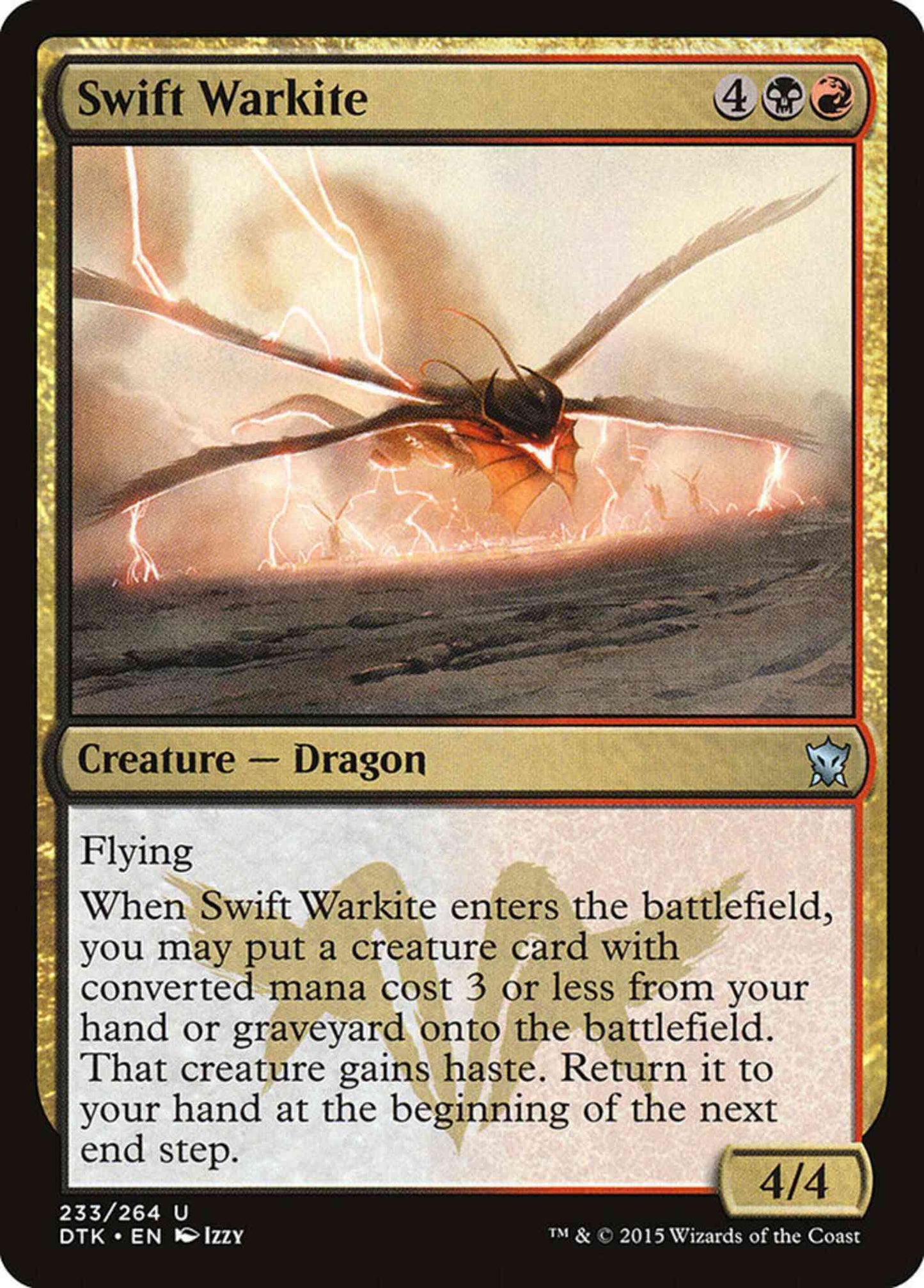 Swift Warkite [233] [Dragons Of Tarkir] [Non-Foil]
