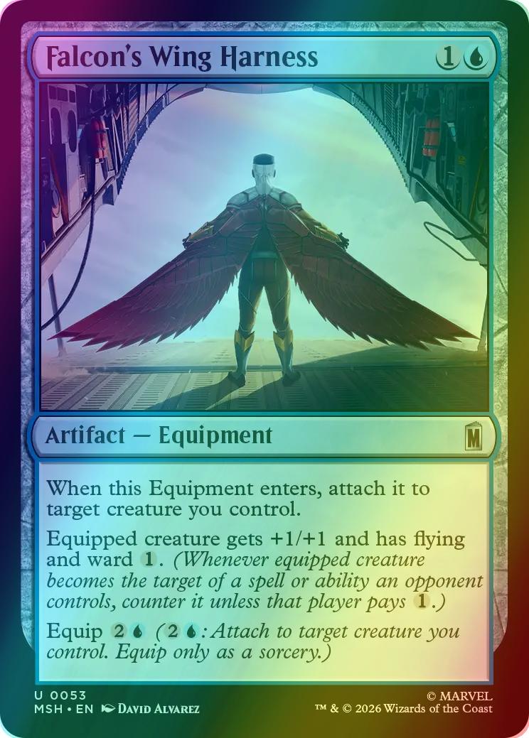 Falcon's Wing Harness [53] [Marvel Super Heroes] [Foil]