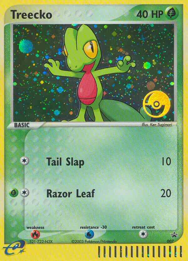 Treecko - 7/40 - Promo [np-7] [Holo]