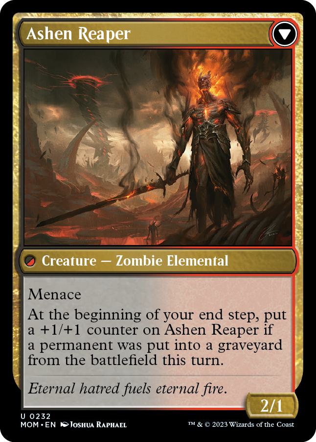 Invasion of Azgol // Ashen Reaper [232] [March of the Machine] [Non-Foil]