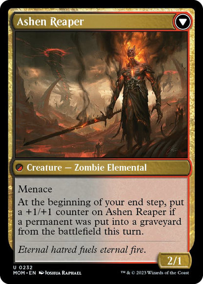 Invasion of Azgol // Ashen Reaper [232] [March of the Machine] [Non-Foil]