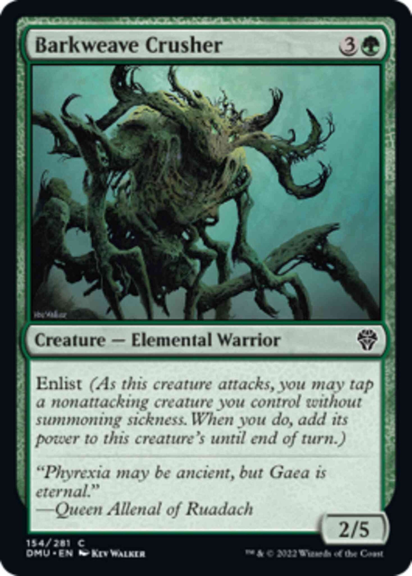 Barkweave Crusher [154] [Dominaria United] [Non-Foil]