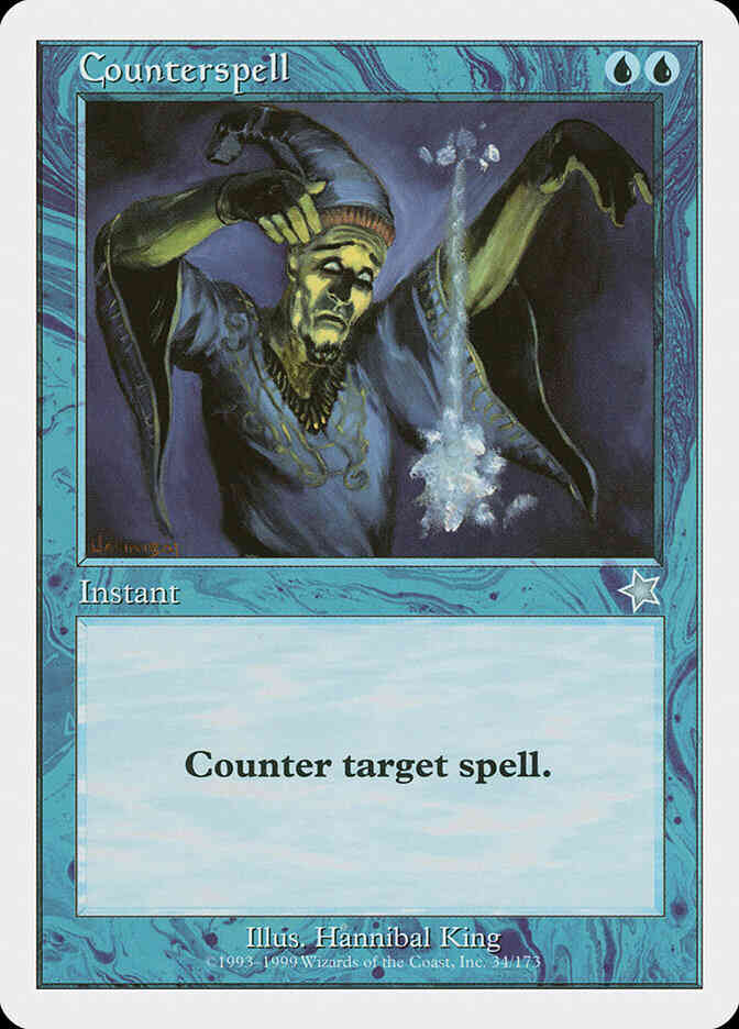 Counterspell [34] [Starter 1999] [Non-Foil]