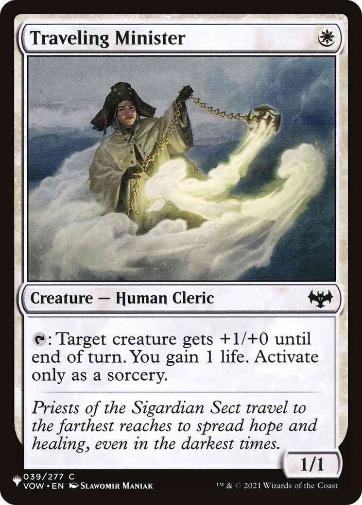 Traveling Minister [VOW-39] [The List] [Non-Foil]