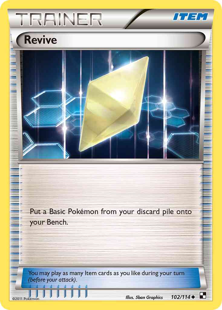Revive - 102/114 - Uncommon [bw1-102] [Reverse Holo]