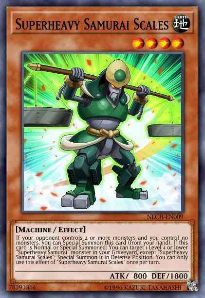 Superheavy Samurai Scales - MP15-EN133 - Rare - 1st Edition
