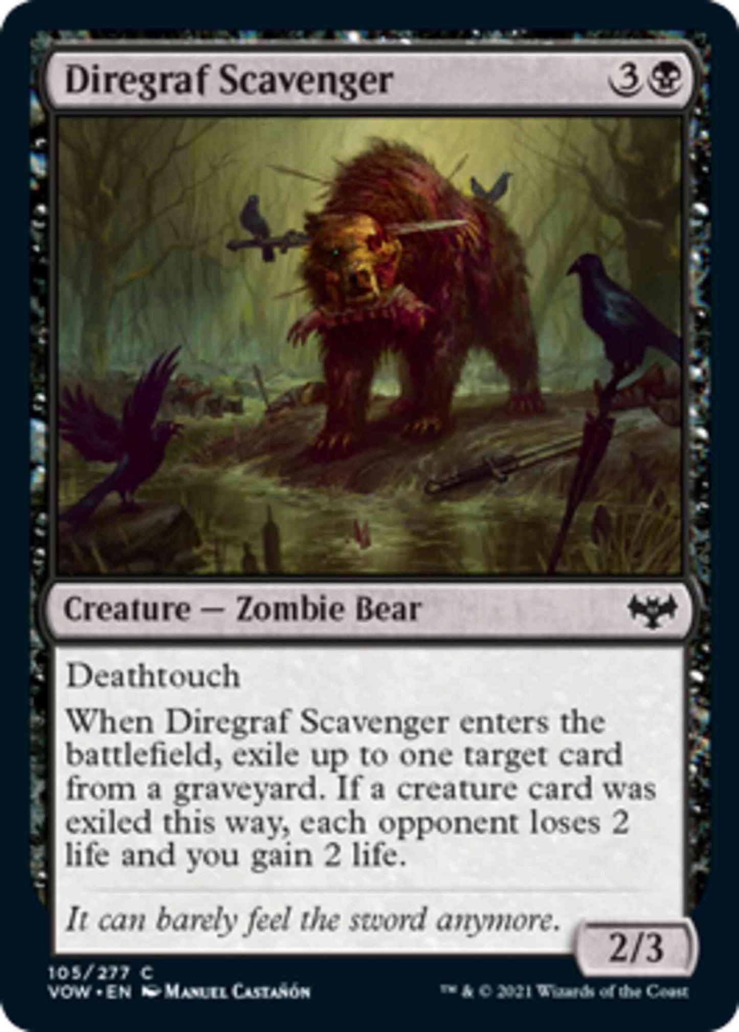 Diregraf Scavenger [105] [Innistrad: Crimson Vow] [Non-Foil]