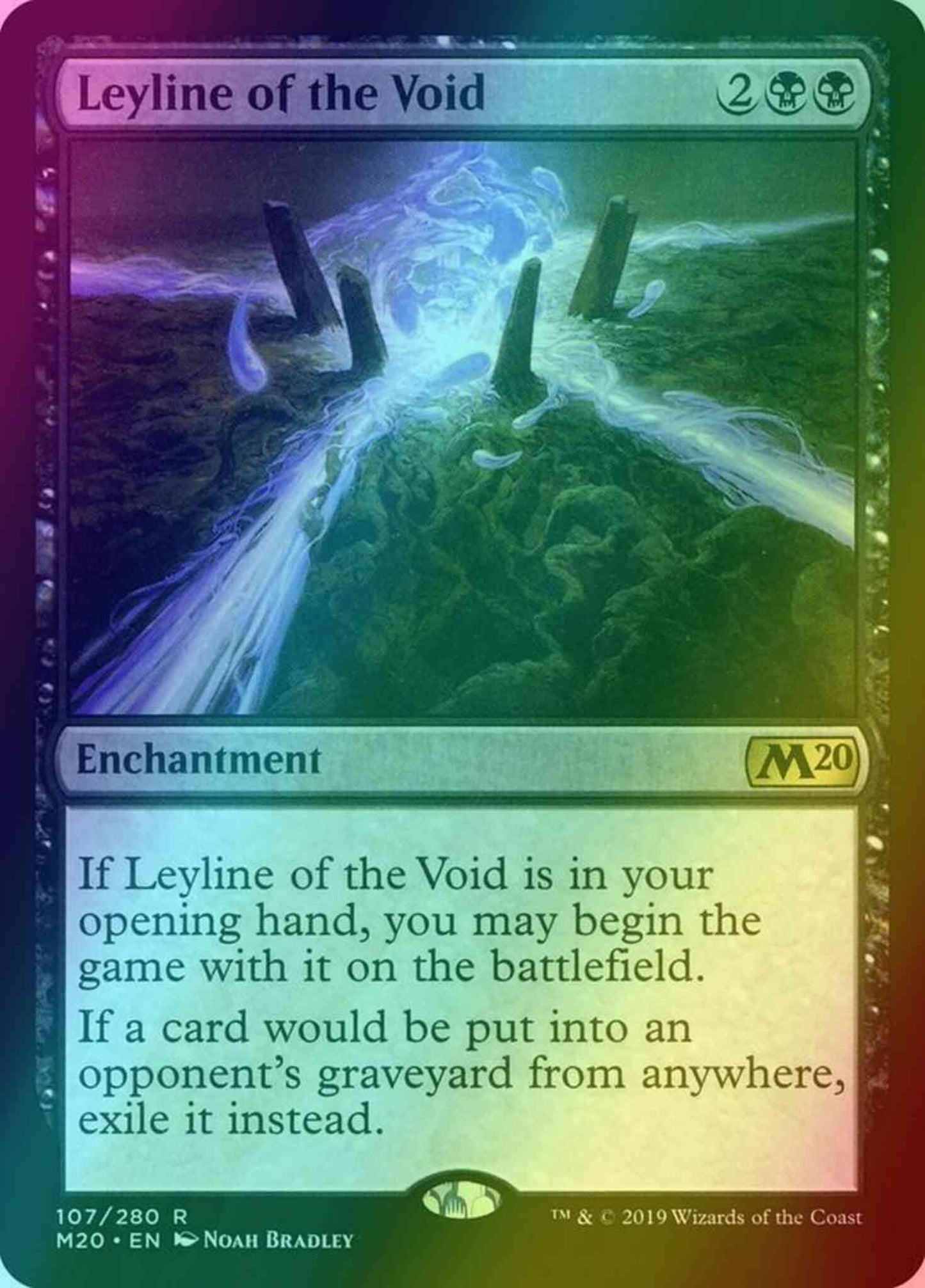 Leyline of the Void [107] [Core Set 2020] [Foil]