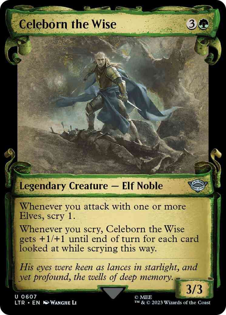 Celeborn the Wise [607] [Scrolls Showcase] [The Lord of the Rings: Tales of Middle-earth] [Non-Foil]