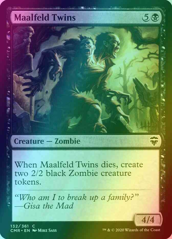 Maalfeld Twins [132] [Commander Legends] [Foil]