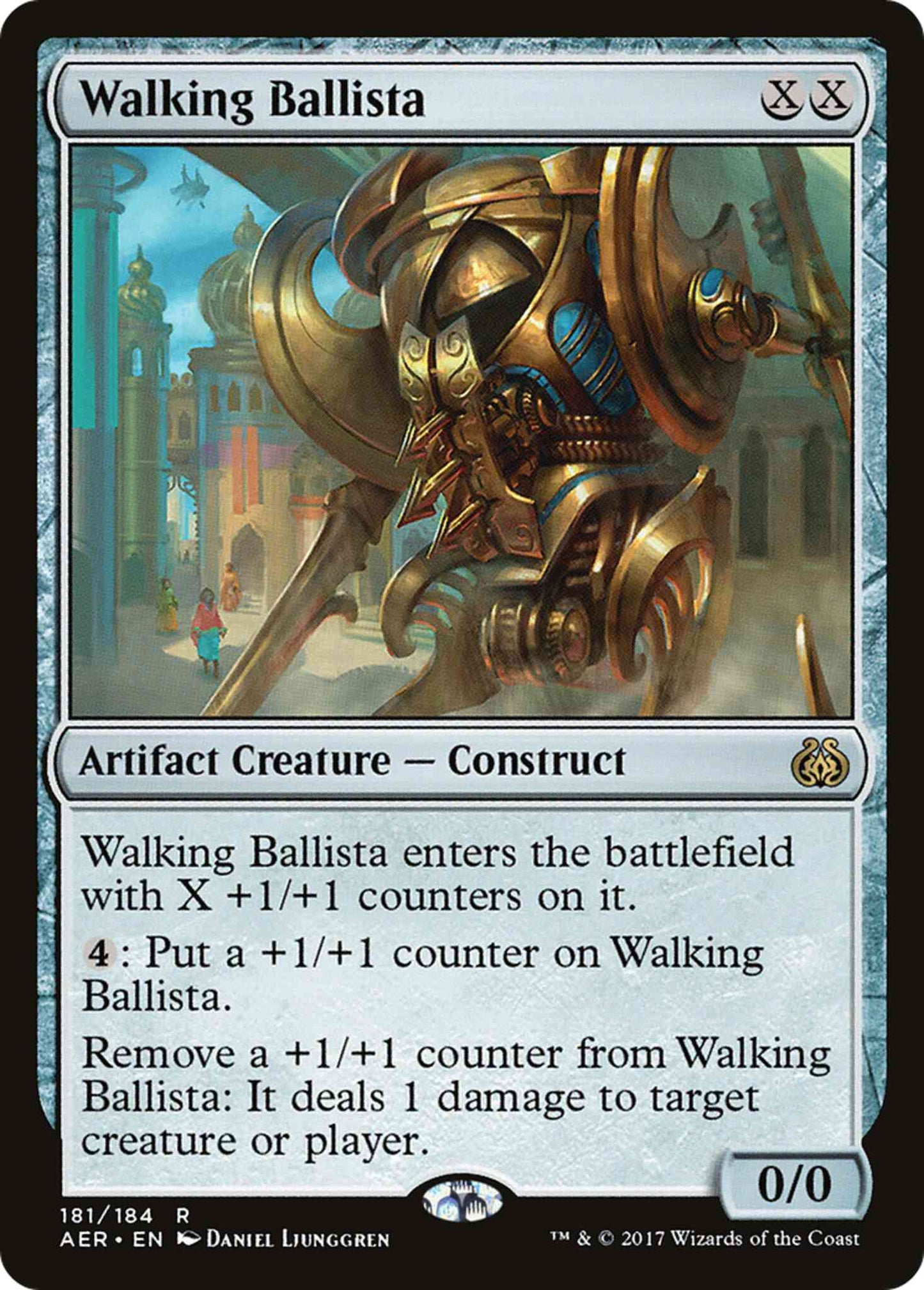 Walking Ballista [181] [Aether Revolt] [Non-Foil]