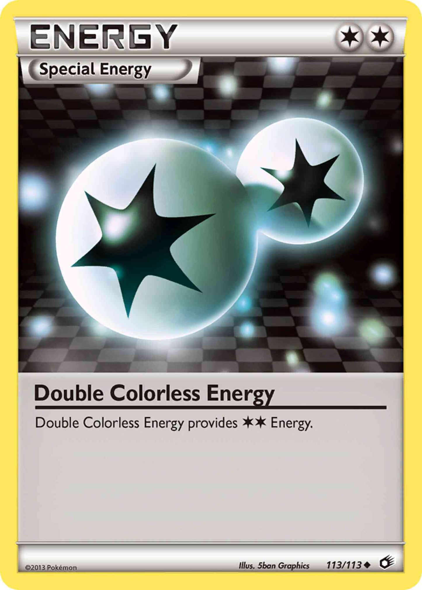 Double Colorless Energy - 113/113 - Uncommon [bw11-113] [Reverse Holo]