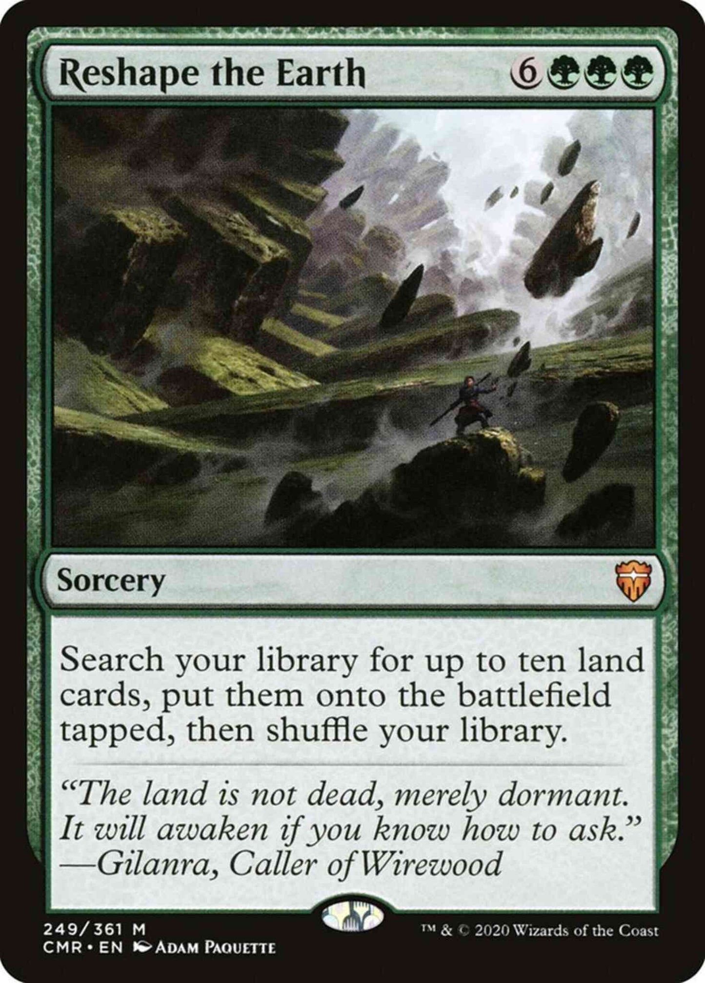 Reshape the Earth [249] [Commander Legends] [Non-Foil]