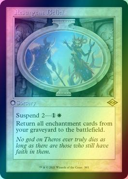 Resurgent Belief [385] [Retro Frame] [Modern Horizons 2] [Foil]