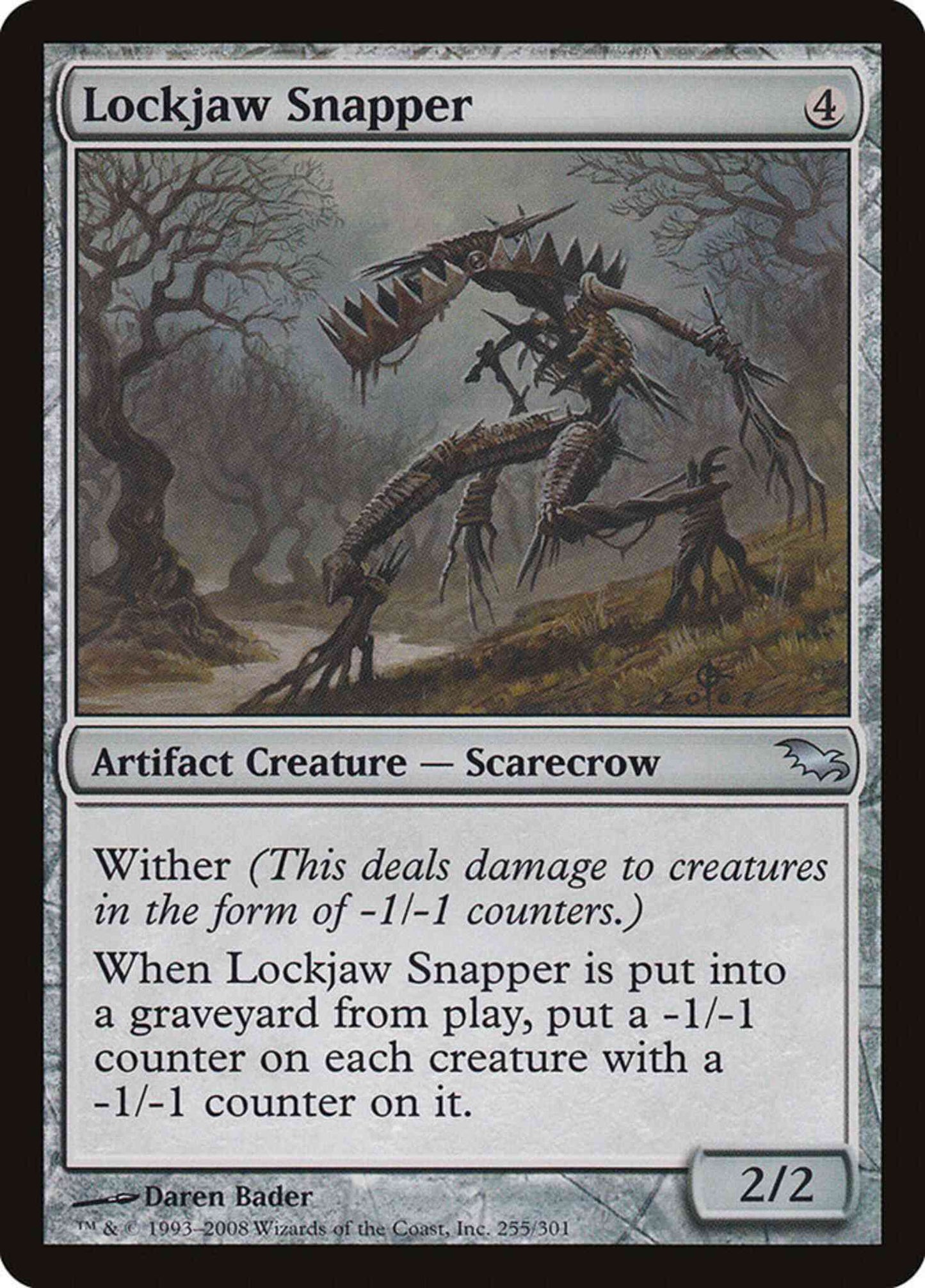 Lockjaw Snapper [255] [Shadowmoor] [Non-Foil]