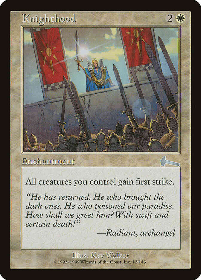 Knighthood [12] [Urza's Legacy] [Non-Foil]