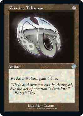 Pristine Talisman [43] [Retro Frame] [The Brothers' War Retro Artifacts] [Non-Foil]
