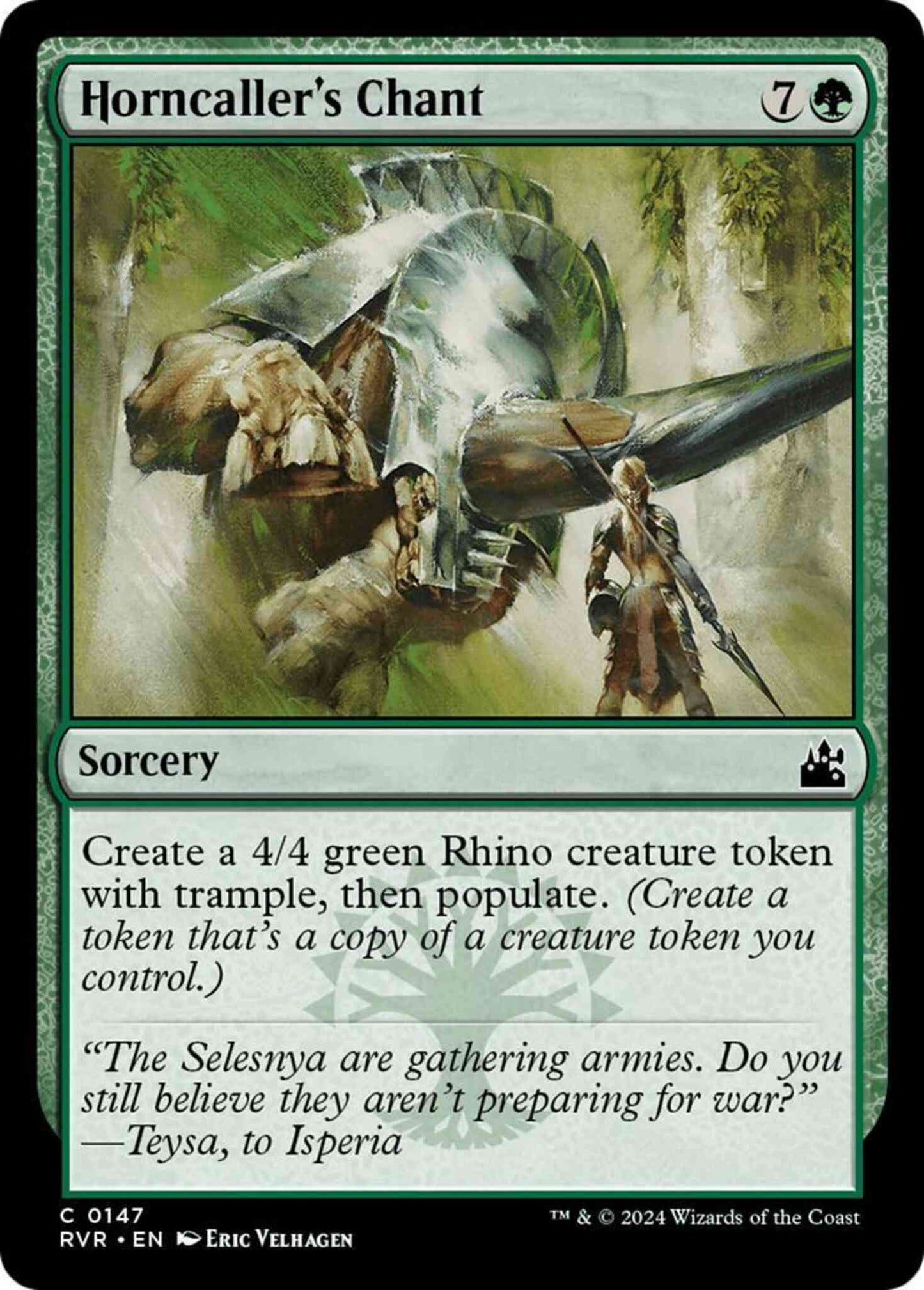 Horncaller's Chant [147] [Ravnica Remastered] [Non-Foil]