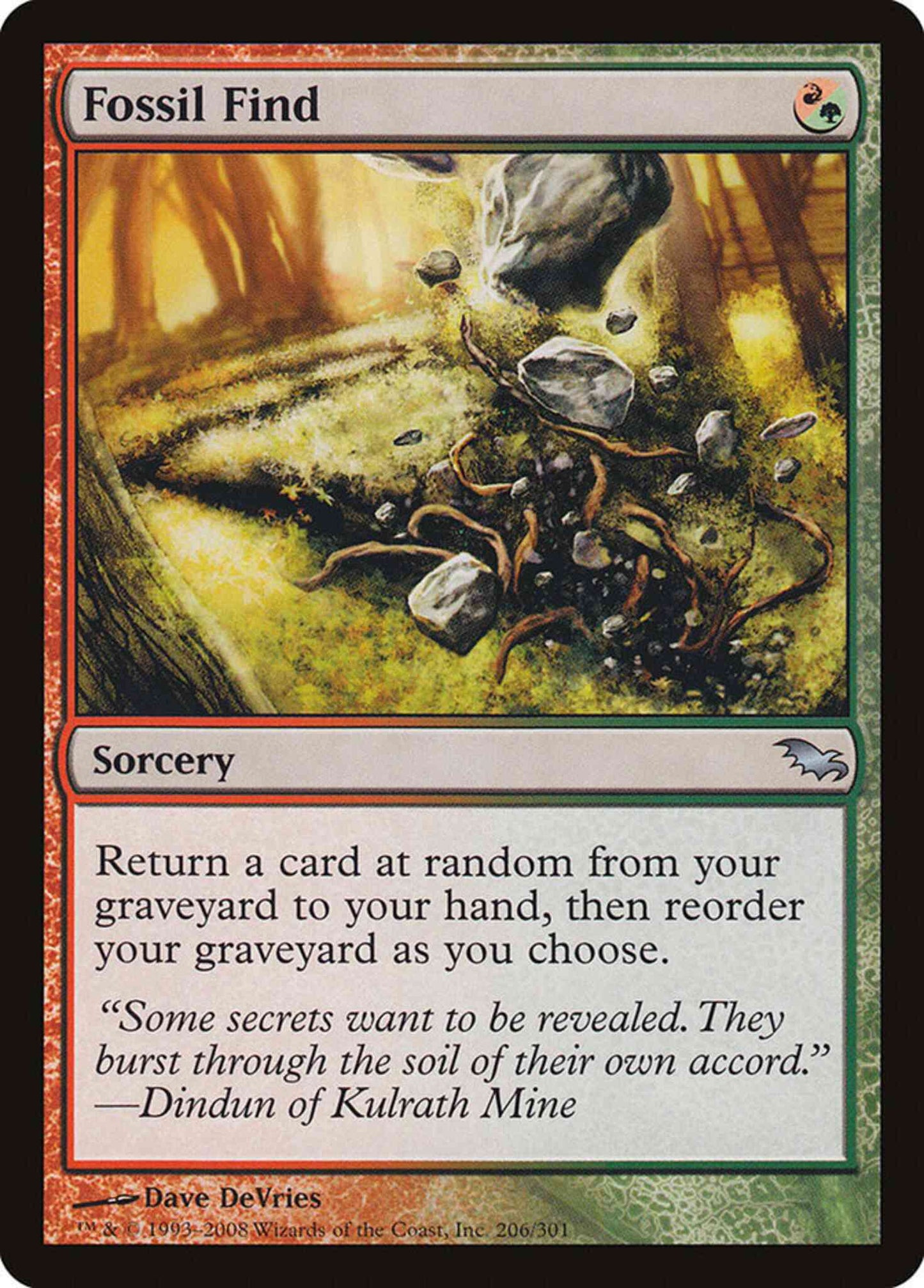 Fossil Find [206] [Shadowmoor] [Non-Foil]