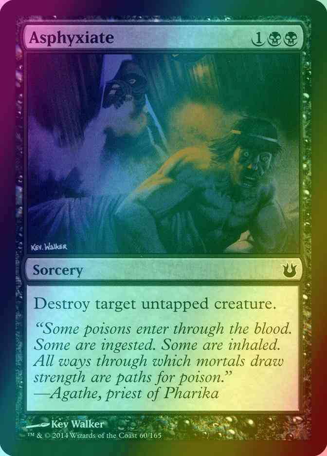 Asphyxiate [60] [Born of the Gods] [Foil]