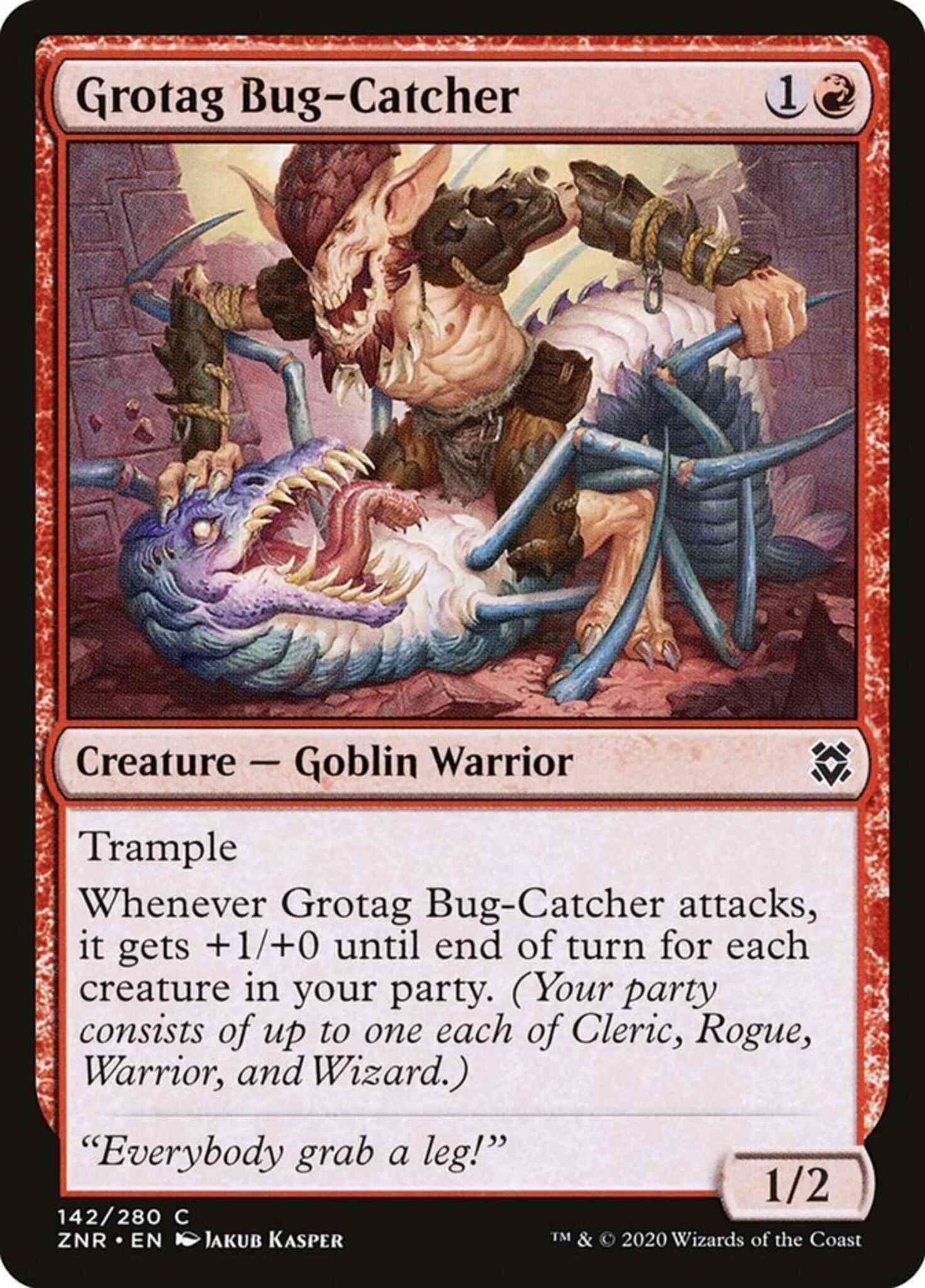 Grotag Bug-Catcher [142] [Zendikar Rising] [Non-Foil]