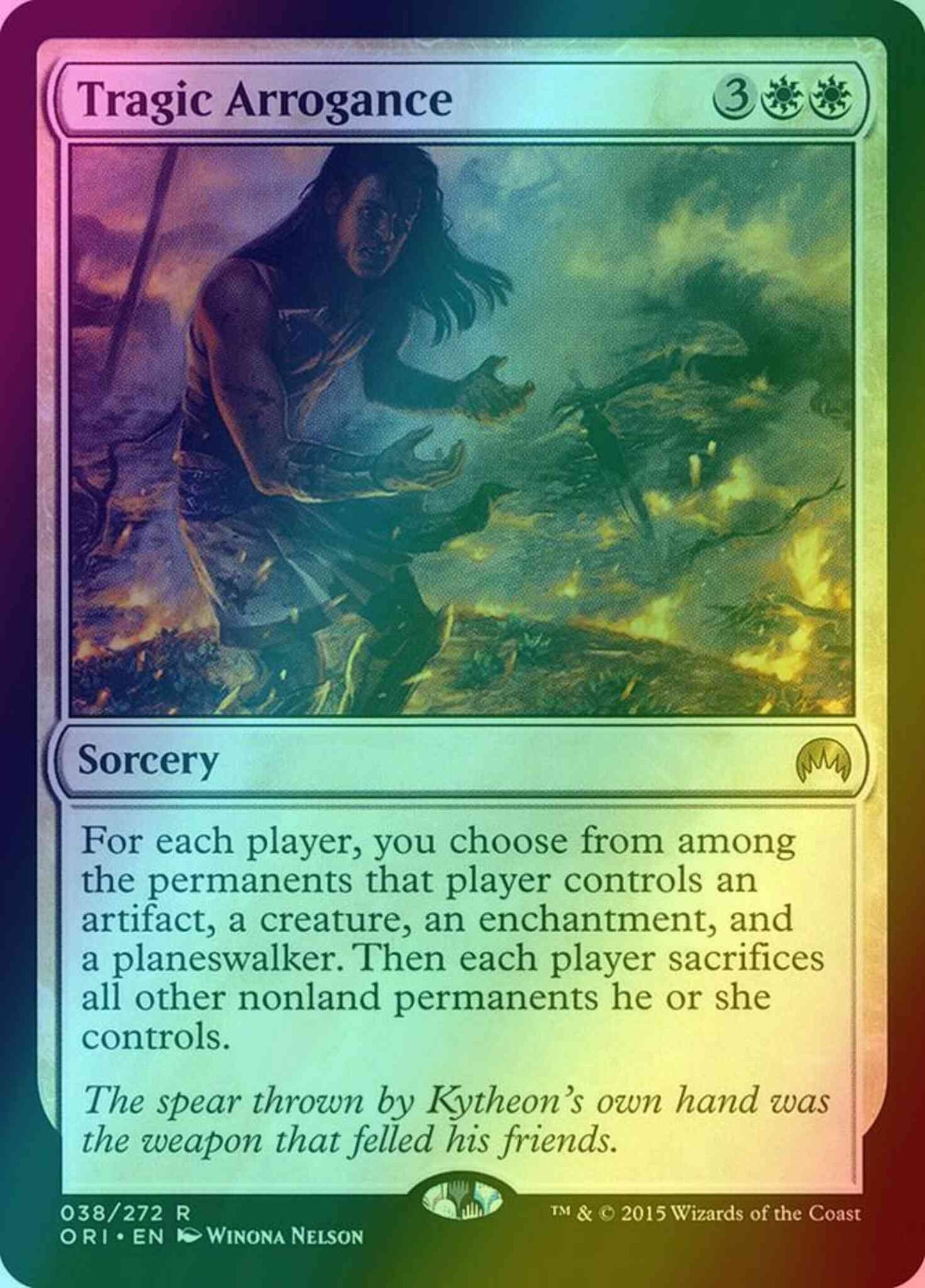 Tragic Arrogance [38] [Magic Origins] [Foil]
