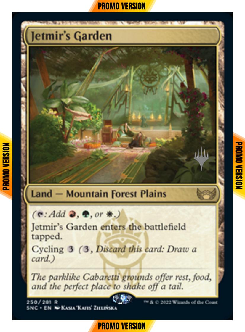 Jetmir's Garden [Promo Pack] [250p] [Streets of New Capenna: Promos] [Non-Foil]