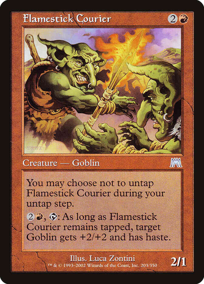 Flamestick Courier [203] [Onslaught] [Non-Foil]