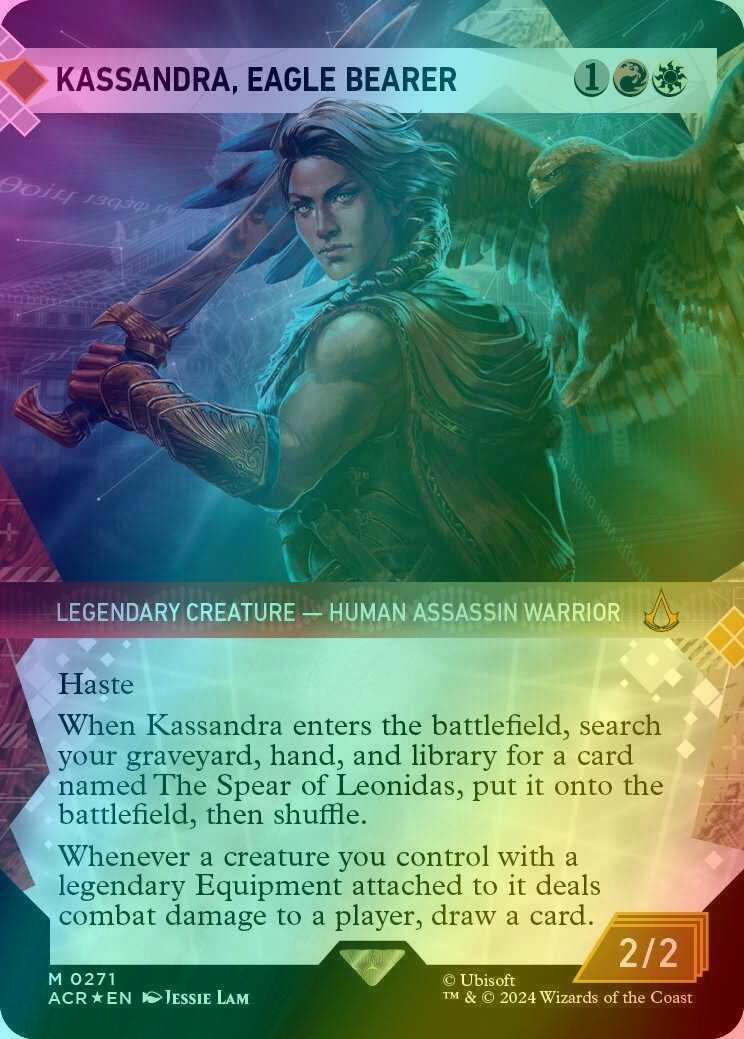 Kassandra, Eagle Bearer [271] [Memory Corridor Showcase] [Assassin's Creed] [Textured Foil]