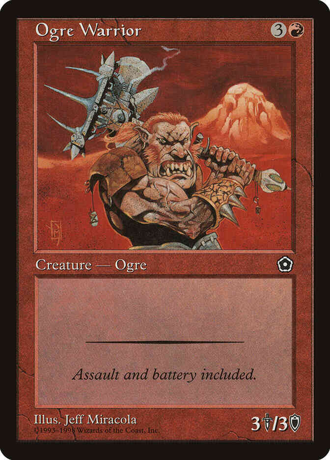 Ogre Warrior [113] [Portal Second Age] [Non-Foil]