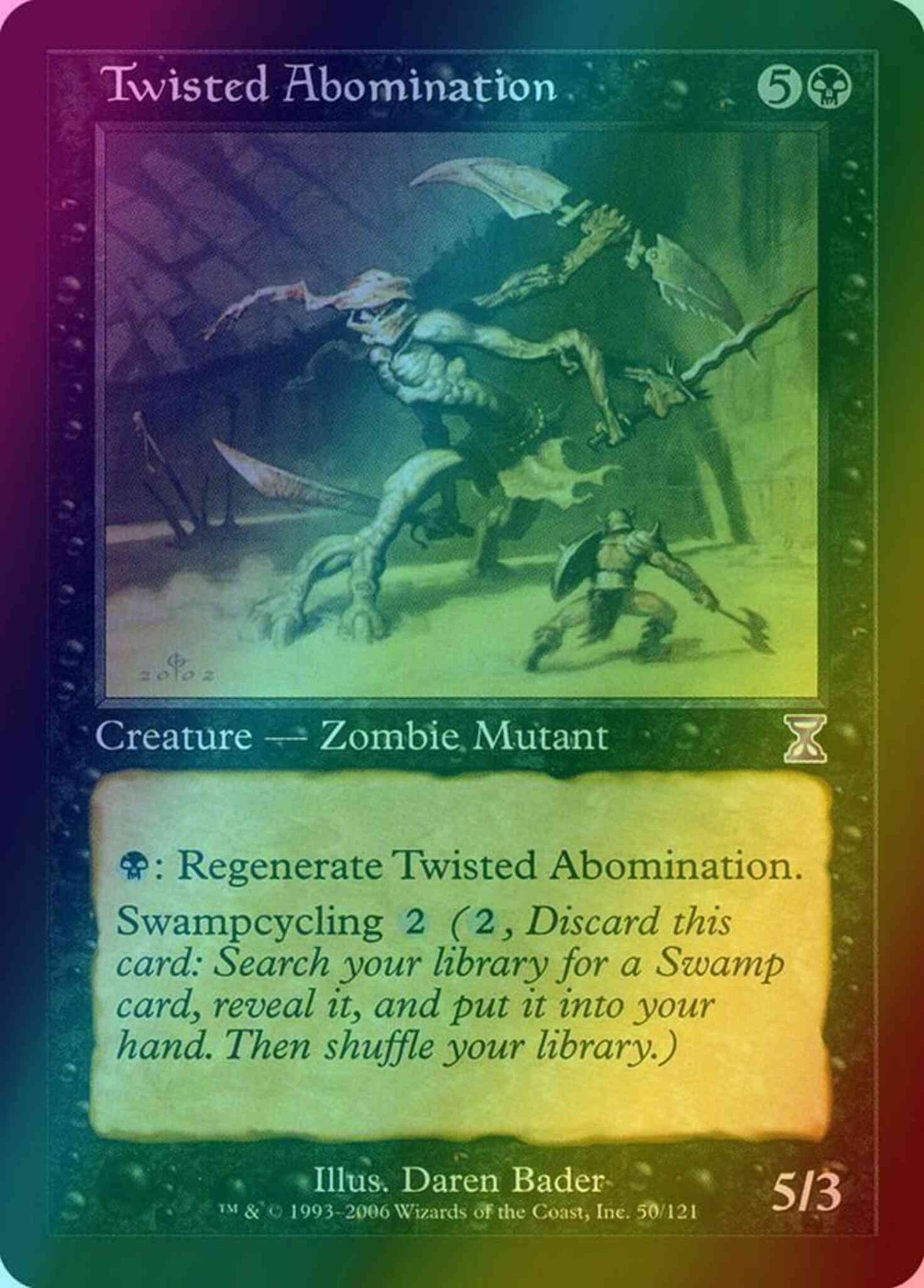 Twisted Abomination [50] [Time Spiral Timeshifted] [Foil]