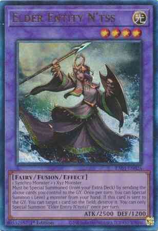 Elder Entity N'tss - RA01-EN026 - Prismatic Ultimate Rare - 1st Edition