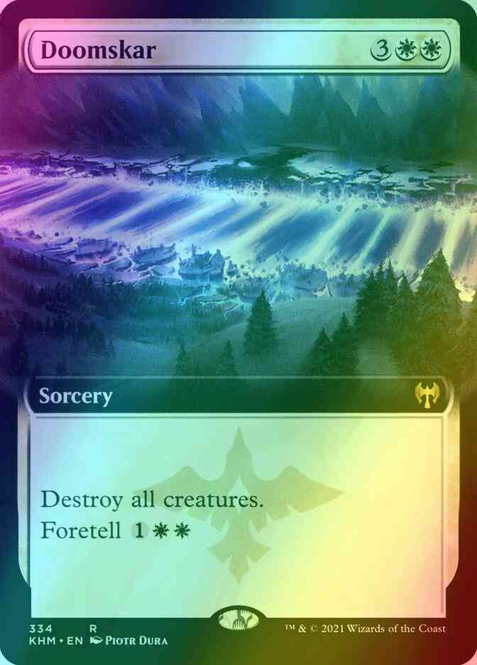 Doomskar [334] [Extended Art] [Kaldheim] [Foil]