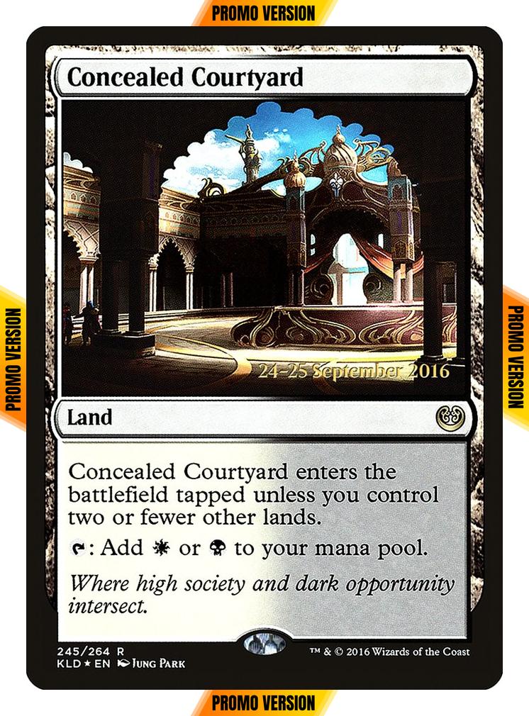 Concealed Courtyard [245s] [Kaladesh Promos] [Foil]