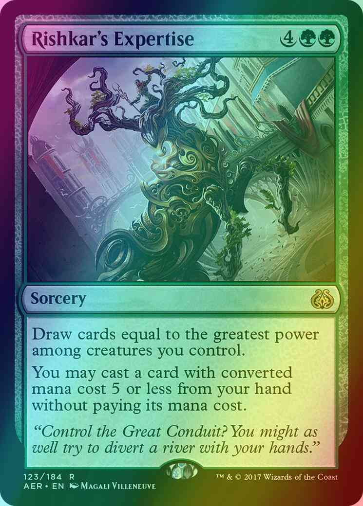Rishkar's Expertise [123] [Aether Revolt] [Foil]