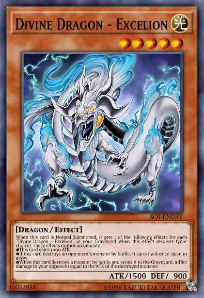 Divine Dragon - Excelion - SOI-EN033 - Ultimate Rare - Unlimited