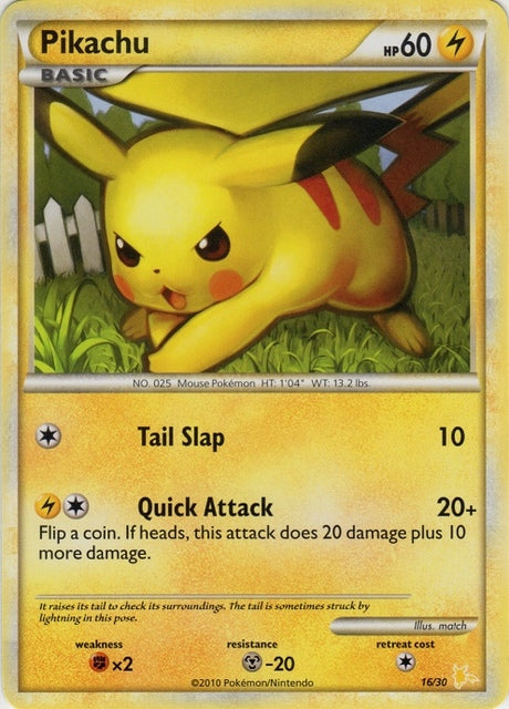 Pikachu - 16/30 - [XY Trainer Kit (Raichu)] [Non-Holo]