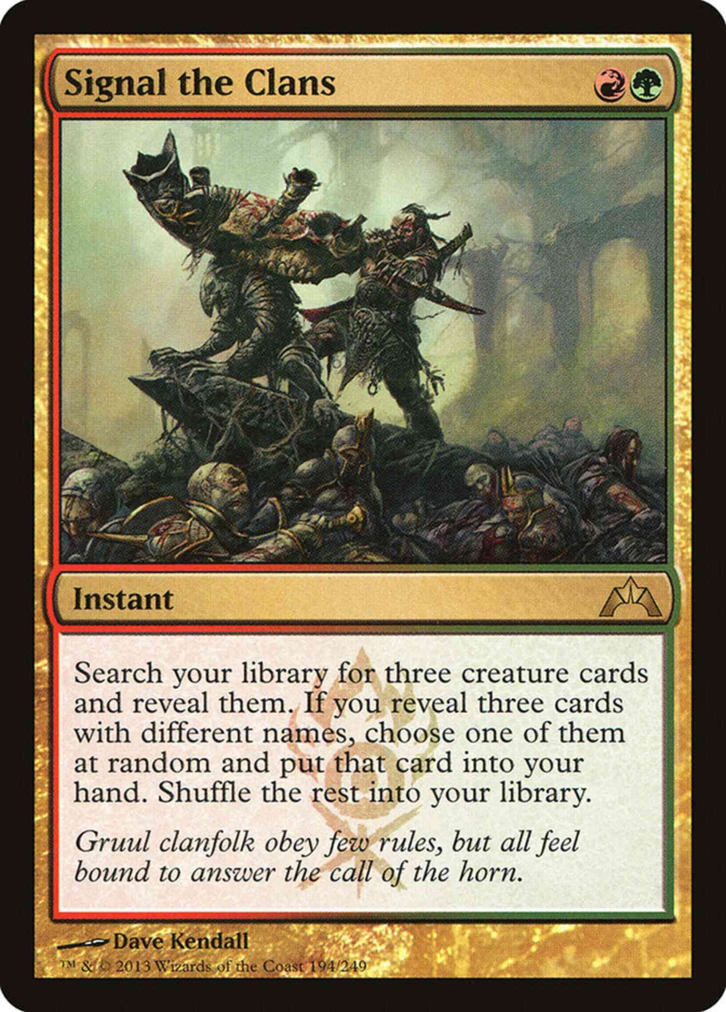 Signal the Clans [194] [Gatecrash] [Non-Foil]