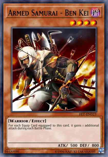 Armed Samurai - Ben Kei - DR3-EN143 - Common - Unlimited
