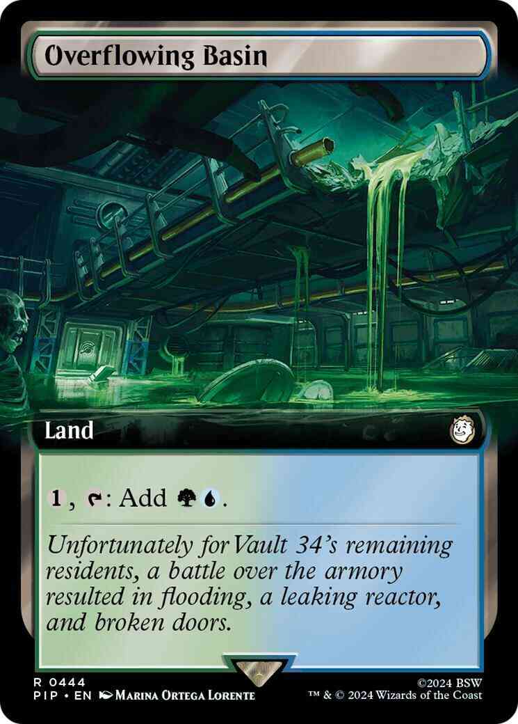 Overflowing Basin [444] [Extended Art] [Fallout] [Non-Foil]