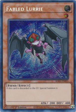 Fabled Lurrie - RA03-EN003 - Secret Rare - 1st Edition